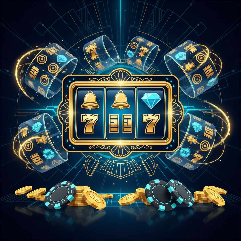 imagem de área de cassino em destaque